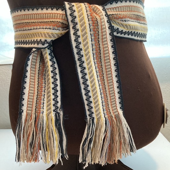 Accessories - Anthropologie Bohemian Belt Tie Belt 59”x3” Boho Belt Peruvian